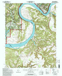 Alton Indiana Historical topographic map, 1:24000 scale, 7.5 X 7.5 Minute, Year 1993