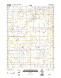 Amboy Indiana Historical topographic map, 1:24000 scale, 7.5 X 7.5 Minute, Year 2013
