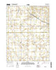 Amboy Indiana Current topographic map, 1:24000 scale, 7.5 X 7.5 Minute, Year 2016