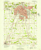 Anderson Indiana Historical topographic map, 1:24000 scale, 7.5 X 7.5 Minute, Year 1952