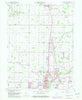 Anderson North Indiana Historical topographic map, 1:24000 scale, 7.5 X 7.5 Minute, Year 1960