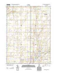 Anderson North Indiana Historical topographic map, 1:24000 scale, 7.5 X 7.5 Minute, Year 2013