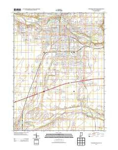 Anderson South Indiana Historical topographic map, 1:24000 scale, 7.5 X 7.5 Minute, Year 2013