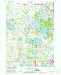 Angola West Indiana Historical topographic map, 1:24000 scale, 7.5 X 7.5 Minute, Year 1960