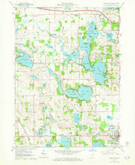 Angola West Indiana Historical topographic map, 1:24000 scale, 7.5 X 7.5 Minute, Year 1960