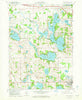 Angola West Indiana Historical topographic map, 1:24000 scale, 7.5 X 7.5 Minute, Year 1960