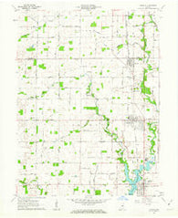 Arcadia Indiana Historical topographic map, 1:24000 scale, 7.5 X 7.5 Minute, Year 1961