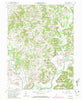 Arney Indiana Historical topographic map, 1:24000 scale, 7.5 X 7.5 Minute, Year 1966