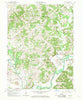Arney Indiana Historical topographic map, 1:24000 scale, 7.5 X 7.5 Minute, Year 1966