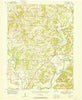 Arney Indiana Historical topographic map, 1:24000 scale, 7.5 X 7.5 Minute, Year 1950