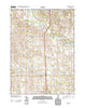 Ashley Indiana Historical topographic map, 1:24000 scale, 7.5 X 7.5 Minute, Year 2013