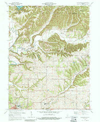 Bartlettsville Indiana Historical topographic map, 1:24000 scale, 7.5 X 7.5 Minute, Year 1978