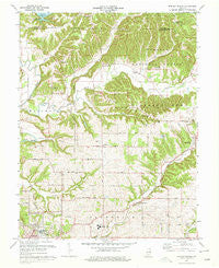 Bartlettsville Indiana Historical topographic map, 1:24000 scale, 7.5 X 7.5 Minute, Year 1978