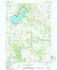 Bass Lake Indiana Historical topographic map, 1:24000 scale, 7.5 X 7.5 Minute, Year 1962