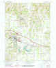 Batesville Indiana Historical topographic map, 1:24000 scale, 7.5 X 7.5 Minute, Year 1961