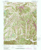 Beanblossom Indiana Historical topographic map, 1:24000 scale, 7.5 X 7.5 Minute, Year 1962