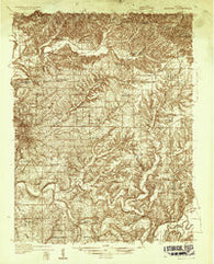 Bedford Indiana Historical topographic map, 1:48000 scale, 15 X 15 Minute, Year 1934