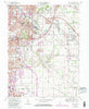 Beech Grove Indiana Historical topographic map, 1:24000 scale, 7.5 X 7.5 Minute, Year 1967
