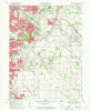 Beech Grove Indiana Historical topographic map, 1:24000 scale, 7.5 X 7.5 Minute, Year 1967