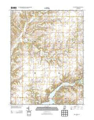 Bellmore Indiana Historical topographic map, 1:24000 scale, 7.5 X 7.5 Minute, Year 2013