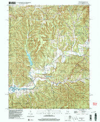 Belmont Indiana Historical topographic map, 1:24000 scale, 7.5 X 7.5 Minute, Year 1998