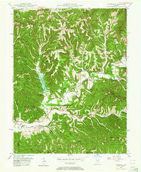 Belmont Indiana Historical topographic map, 1:24000 scale, 7.5 X 7.5 Minute, Year 1946