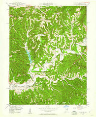 Belmont Indiana Historical topographic map, 1:24000 scale, 7.5 X 7.5 Minute, Year 1946