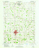 Berne Indiana Historical topographic map, 1:24000 scale, 7.5 X 7.5 Minute, Year 1962