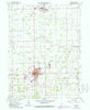 Berne Indiana Historical topographic map, 1:24000 scale, 7.5 X 7.5 Minute, Year 1962
