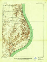 Bethlehem Indiana Historical topographic map, 1:24000 scale, 7.5 X 7.5 Minute, Year 1939