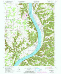 Bethlehem Indiana Historical topographic map, 1:24000 scale, 7.5 X 7.5 Minute, Year 1953