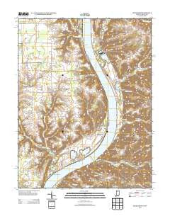 Bethlehem Indiana Historical topographic map, 1:24000 scale, 7.5 X 7.5 Minute, Year 2013