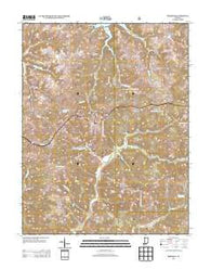 Birdseye Indiana Historical topographic map, 1:24000 scale, 7.5 X 7.5 Minute, Year 2013
