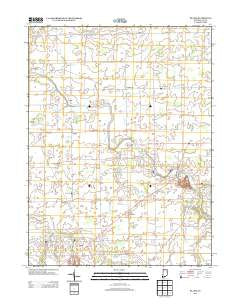 Blaine Indiana Historical topographic map, 1:24000 scale, 7.5 X 7.5 Minute, Year 2013