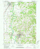 Bloomfield Indiana Historical topographic map, 1:24000 scale, 7.5 X 7.5 Minute, Year 1966