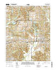 Boonville Indiana Current topographic map, 1:24000 scale, 7.5 X 7.5 Minute, Year 2016
