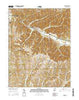 Borden Indiana Current topographic map, 1:24000 scale, 7.5 X 7.5 Minute, Year 2016