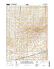 Boswell Indiana Current topographic map, 1:24000 scale, 7.5 X 7.5 Minute, Year 2016