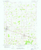 Bourbon Indiana Historical topographic map, 1:24000 scale, 7.5 X 7.5 Minute, Year 1958