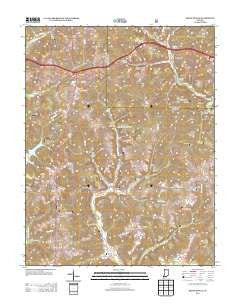 Branchville Indiana Historical topographic map, 1:24000 scale, 7.5 X 7.5 Minute, Year 2013