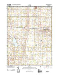 Bremen Indiana Historical topographic map, 1:24000 scale, 7.5 X 7.5 Minute, Year 2013