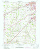 Bridgeport Indiana Historical topographic map, 1:24000 scale, 7.5 X 7.5 Minute, Year 1966