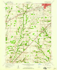 Bridgeport Indiana Historical topographic map, 1:24000 scale, 7.5 X 7.5 Minute, Year 1959