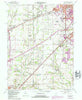 Bridgeport Indiana Historical topographic map, 1:24000 scale, 7.5 X 7.5 Minute, Year 1966