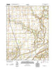 Brookston Indiana Historical topographic map, 1:24000 scale, 7.5 X 7.5 Minute, Year 2013