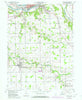 Bunker Hill Indiana Historical topographic map, 1:24000 scale, 7.5 X 7.5 Minute, Year 1963