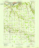 Bunker Hill Indiana Historical topographic map, 1:24000 scale, 7.5 X 7.5 Minute, Year 1951