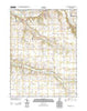 Bunker Hill Indiana Historical topographic map, 1:24000 scale, 7.5 X 7.5 Minute, Year 2013