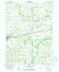 Butler East Indiana Historical topographic map, 1:24000 scale, 7.5 X 7.5 Minute, Year 1958