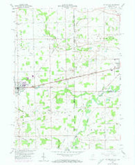 Butler East Indiana Historical topographic map, 1:24000 scale, 7.5 X 7.5 Minute, Year 1958